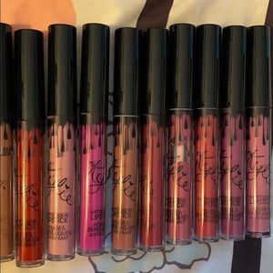 Never used Kylie cosmetics lip shades.